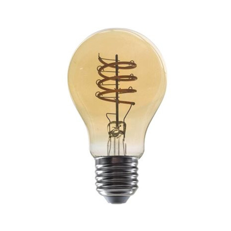 LED filament žárovka Amber A60 4 W/230 V/E27/1800 K/270 lm/360°/Dim