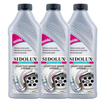 SIDOLUX Professional gelový čistič odpadů a potrubí 3× 1 l