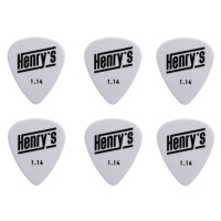 Henry`s Picks HEDEL114, DELTONE, STANDARD, 1.14mm, bílá, 6ks