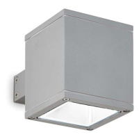 Ideal Lux Snif Square AP1 venkovní nástěnné svítidlo 1x G9 40 W bez zdroje 9 cm hranaté šedé