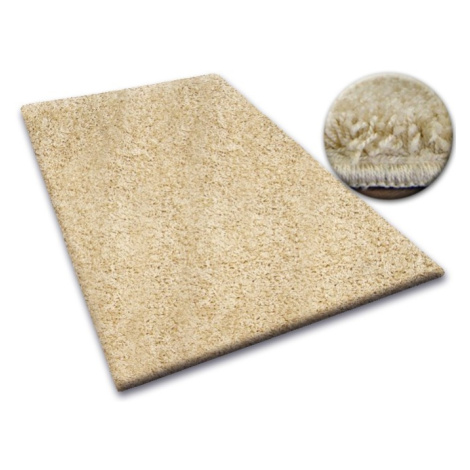 Dywany Lusczow Kusový koberec SHAGGY Izebelie 5cm česnekový