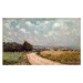 Alfred Sisley - Obrazová reprodukce Turning Road or, View of the Seine, 1875, (40 x 24.6 cm)