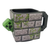 Minecraft: Creeper - 3D keramický hrnek