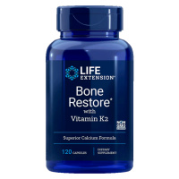 Life Extension Bone Restore with Vitamin K2 - 120 kapslí