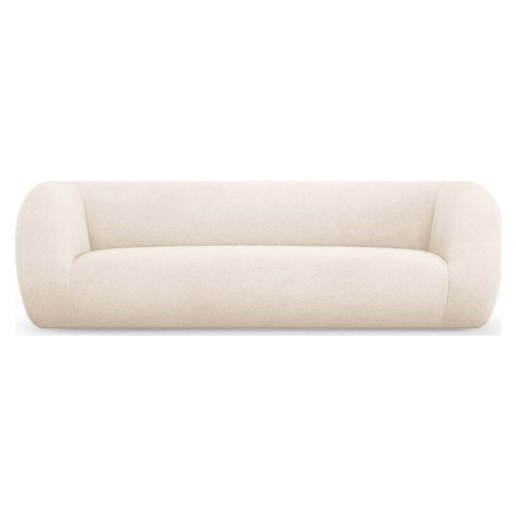 Krémová pohovka z textilie bouclé 230 cm Essen - II. jakost – Cosmopolitan Design