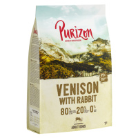 Purizon granule, 2 x 1 kg - za skvělou cenu - Adult 80:20:0 zvěřina s králíkem - bez obilovin