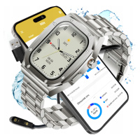 Chytré Hodinky Pánské Hodinky Hovory Polské Menu Sport Puls Smart Watch 460mAh