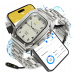 Chytré Hodinky Pánské Hodinky Hovory Polské Menu Sport Puls Smart Watch 460mAh