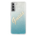 Guess GUHCS21MPCUGLSBL hard silikonové pouzdro Samsung Galaxy S21 PLUS 5G blue Glitter Gradient 