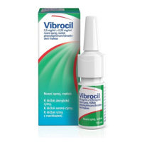 VIBROCIL 2,5MG/ML+0,25MG/ML nosní sprej při léčbě rýmy 15ml