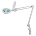 LED Stmívatelná stolní lampa s lupou a klipem LED/8W/12/230V