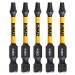 DeWALT DT7395T 1/4" HEX T20 Torx 57mm rázový torzní bit FlexTorq EXTREME – balení 5 ks