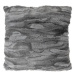 H&L Dekorační polštář Furry 45 × 45 cm, šedý
