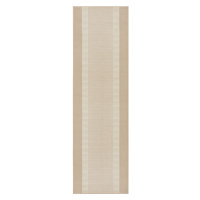 Hanse Home Collection koberce AKCE: 80x250 cm Běhoun Basic 105490 Ivory - 80x250 cm