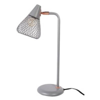 RABALUX Stolní lampa FANNY 3182 šedá + růžové zlato