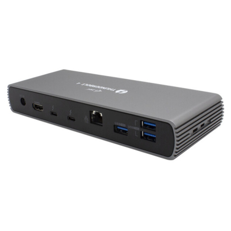 i-Tec Thunderbolt 4 Dual Display Docking Station + Power Delivery 96W TB4DUALDOCKPD Šedá iTec