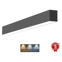 Sinclair Sinclair LSM 12-20CCT - LED Stropní svítidlo LSM LED/20W/230V 60 cm černá