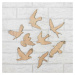 Ptáčci - nálepky na stěnu 6 ks
