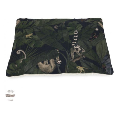 Malý sametový polštář pro děti s motivem detektivů z džungle