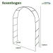 Anaterra Zahradní oblouk pro popínavé rostliny, 2 ks, 13 mm