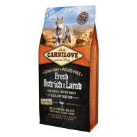 Carnilove Fresh Ostrich & Lamb Excellent Digestion for Small Breed Dogs 6kg