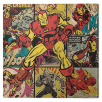 Obraz na plátně Iron Man - Squares, 2 - 40×40 cm