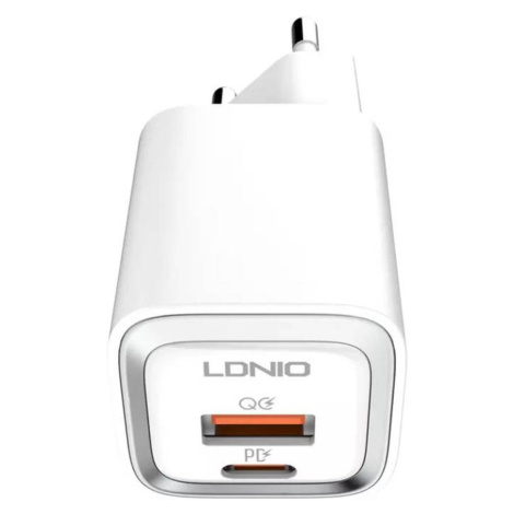 LDNIO Nástěnná nabíječka MFi LDNIO A2318M, USB-C+USB, USB-C na Lightning 20W