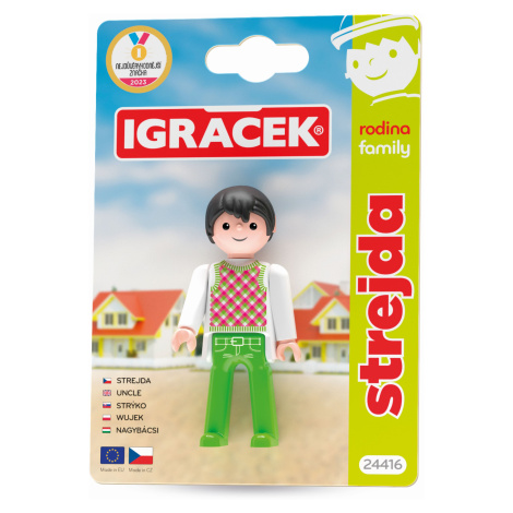 Igráček Rodina Strejda - figurka IGRÁČEK