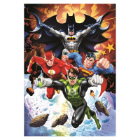 CLEMENTONI Puzzle DC Comics: Do boje! 104 dílků