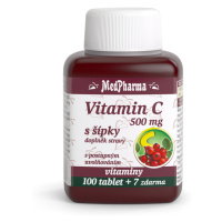 MedPharma Vitamin C 500mg s šípky s postupným uvolňováním tbl.107