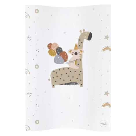 CEBA Podložka přebalovací 2-hranná měkká COSY (50x70) Giraffe CebaBaby