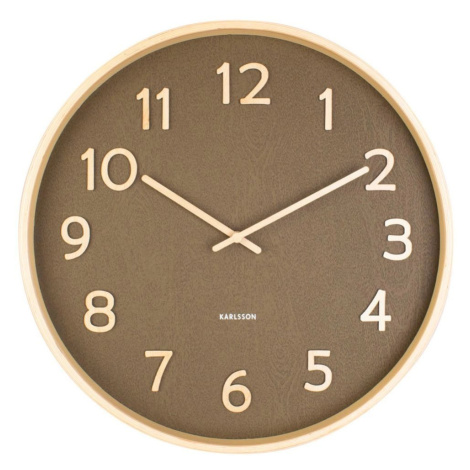 Designové nástěnné hodiny KA5852MG Karlsson 40cm