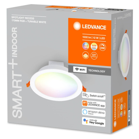 LEDVANCE SMART+ LEDVANCE SMART+ WiFi Spot LED vestavné bodové svítidlo, 110°