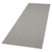 BT Carpet - Hanse Home koberce Běhoun Nature 103533 Silver Grey – na ven i na doma - 80x250 cm