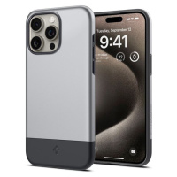 Spigen Style Armor MagFit kryt iPhone 15 Pro stříbrný