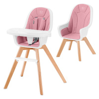 Židle jídelní 2v1 Tixi Pink Kinderkraft 2019