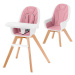 Židle jídelní 2v1 Tixi Pink Kinderkraft 2019