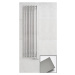 PMH Rosendal R2MS/6 koupelnový radiátor 420x1500 mm - metalická stříbrná (P.M.H.)
