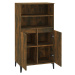 vidaXL Skříň highboard kouřový dub 60 x 36 x 110 cm kompozitní dřevo