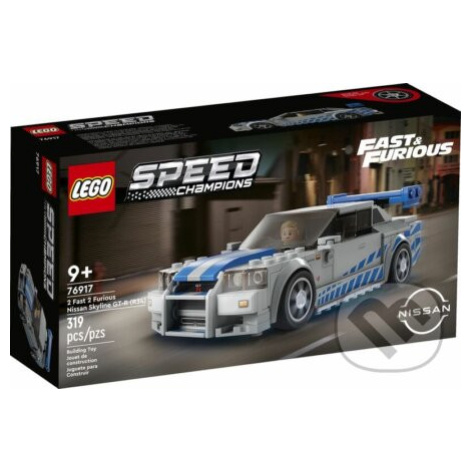 LEGO® Speed Champions 76917 2 Fast 2 Furious Nissan Skyline GT-R (R34) - hra z kategorie Speed C