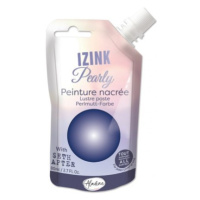 Perleťová barva Aladine Izink Pearly 80 ml - indigo tmavě modrá Aladine