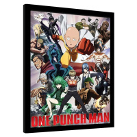 Obraz na zeď - One Punch Man - Heroes And Villains, 30 × 40 cm