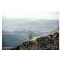Umělecká fotografie Woman running on mountain, miljko, (40 x 26.7 cm)