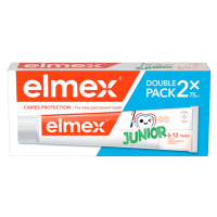 elmex® Junior dětská zubní pasta pro děti ve věku 6-12 let duopack 2x 75ml
