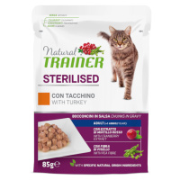 Natural Trainer Adult Sterilised - krůtí (24 x 85 g)