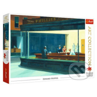 Nočné sovy / Bridgeman (Trefl Puzzle 1000 Art collection) - puzzle z kategorie Zvířata