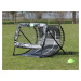 Odrazová síť fotbalová Kickback football rebounder Exit Toys multifunkční ocelový rám 124*90 cm