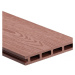 Gutta Terasové prkno WPC 2D 140 x 25 x 4000 mm oak brown 4394341