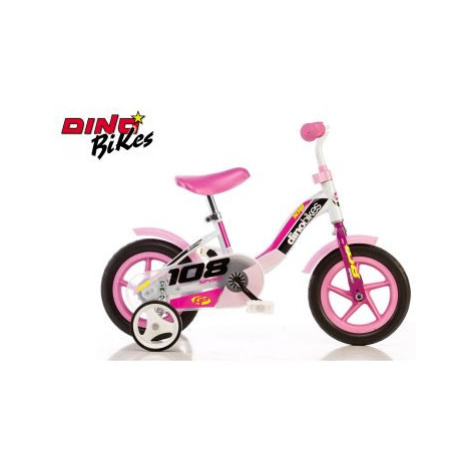 Dino Bikes Dětské kolo růžové 10" 2017