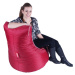 BEANBAG Sedací vak OutBag rubin